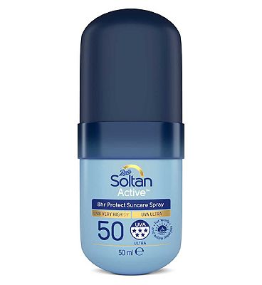 Soltan Active 8 Hour Protect Suncare Spray SPF50 50ml