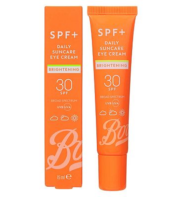 Boots SPF+ Brightening Eye Cream SPF30 15ml