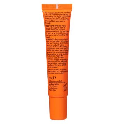 Boots SPF+ Moisturising Lip Balm SPF50 15ml (4)