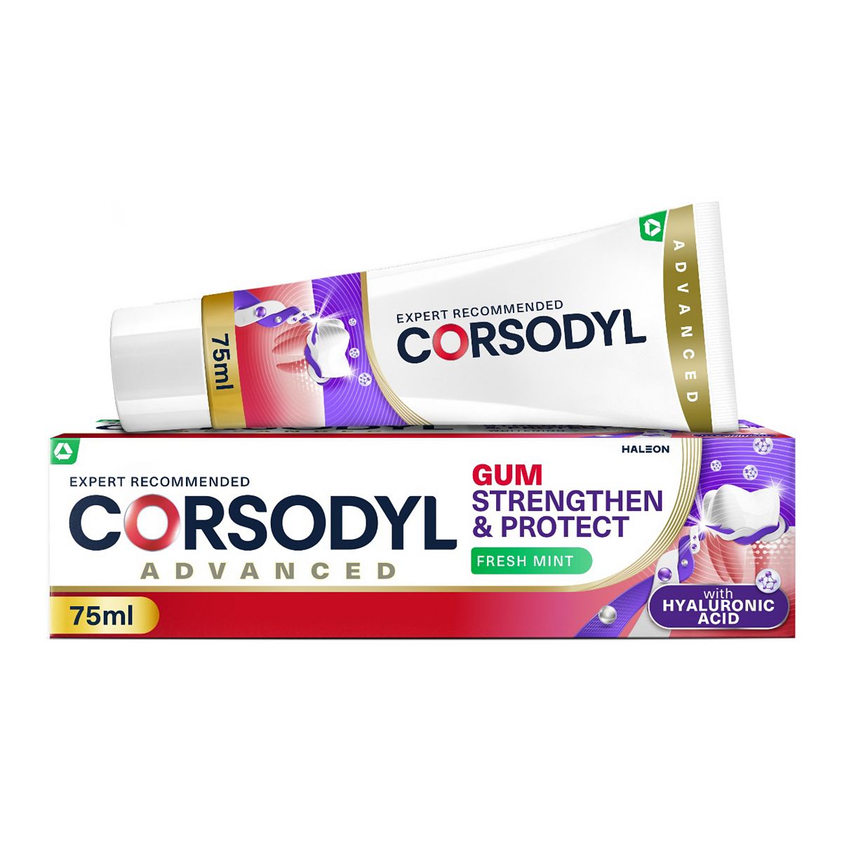 Corsodyl Gum Strengthen & Protect Fresh Mint Toothpaste 75ml