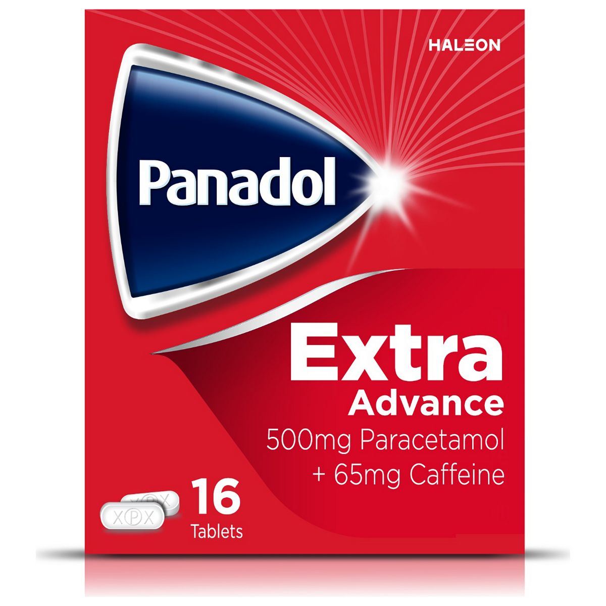 Panadol Extra Advance 500Mg/65Mg Tablets – 16
