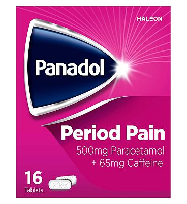 Panadol period pain tabs 500/65mg 16s G