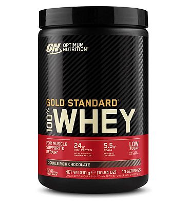 Optimum Nutrition Gold Standard Whey Protein  DOUBLE RICH CHOC 300G