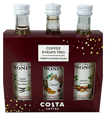 Costa Coffee Syrups Trio