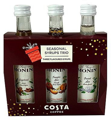 Costa Seasonal Syrups Trio