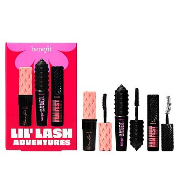 Benefit Lil Lash Adventures Fanning, Volumising & Curling Mascara Trio