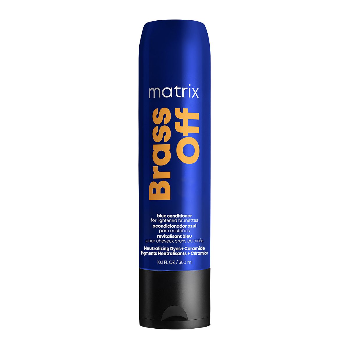 Matrix Brass-off Blue Toning Pigmented Conditioner For Lightened Brunette Hair 300ml