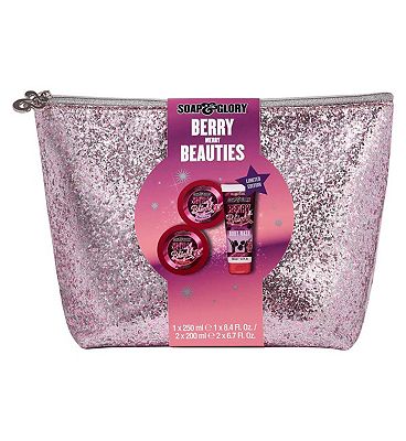 Soap & Glory Berry Merry Beauties 3 Piece Gift Set