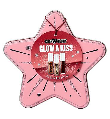 Soap & Glory Glow A Kiss Lip Gloss Trio Gift Set