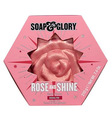 Soap & Glory Rose and Shine Bath Bomb Fizzer Gift Set