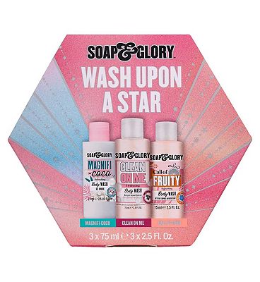 Soap & Glory Wash Upon A Star Body Wash Trio 3 Piece Gift Set