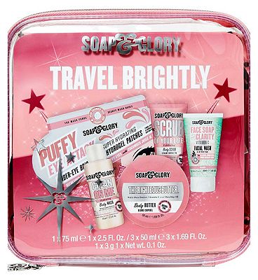 Soap & Glory Travel Brightly 5 Piece Gift Set