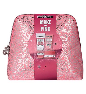 Soap & Glory Make Them Pink 3 Piece Gift Set