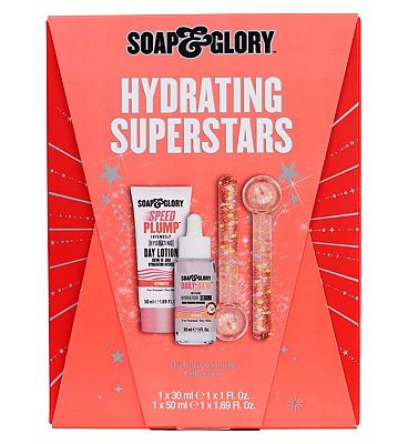 Soap & Glory Hydrating Super Stars Skincare Trio Full-Size Gift Set