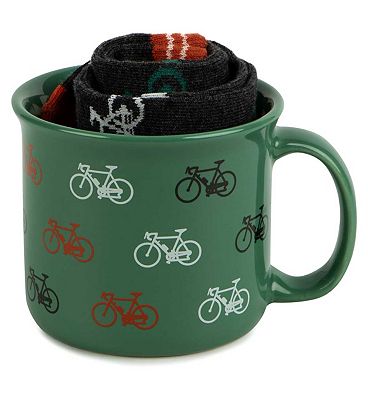 Threads by Totes Cycling Mug & Socks