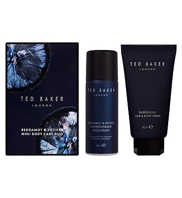 Ted Baker Bergamot & Vetiver Mini Body Care Duo