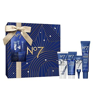 No7 Lift & Luminate Regime Collection 4 Piece Gift Set