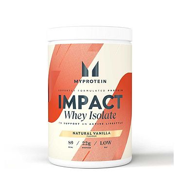 Myprotein Impact Whey Isolate, Natural Vanilla, 480g Tub