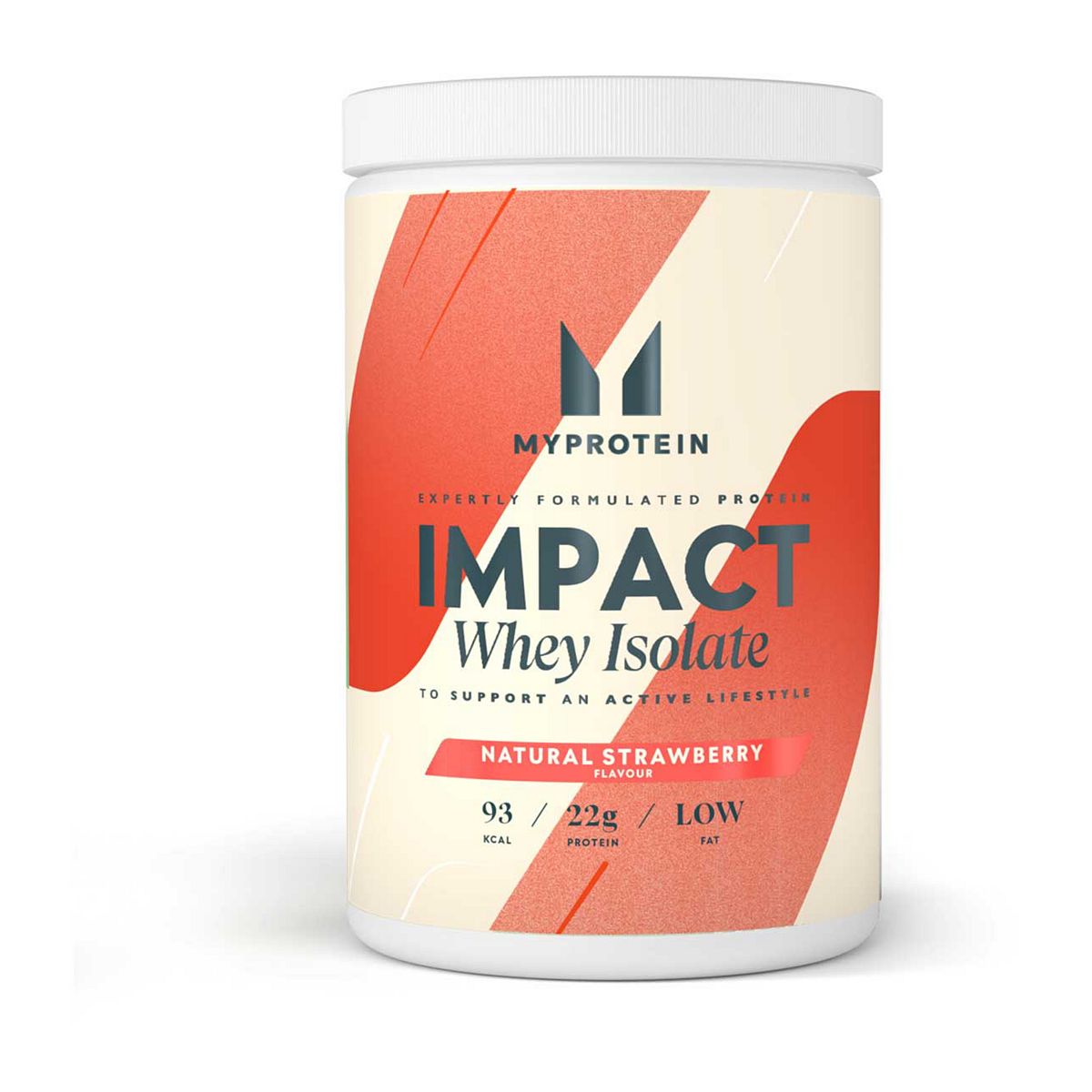 Myprotein Impact Whey Isolate Natural Strawberry 480G Tub