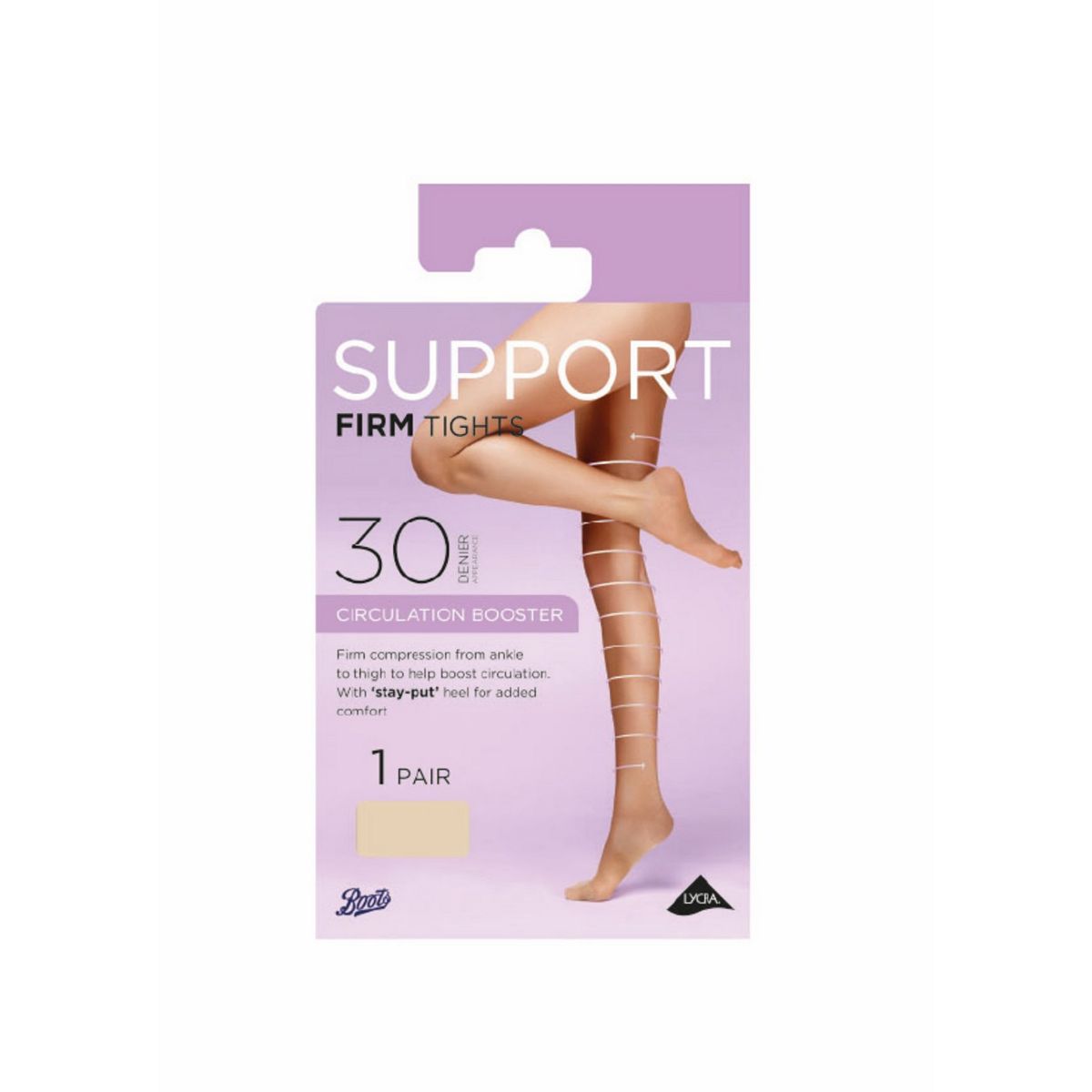   Firm Support Tights Medium Nude 1 Pack Multicolor