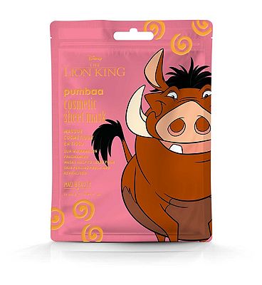 Disney Lion King Cosmetic Sheet Mask Pumba