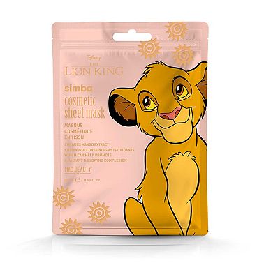 Disney Lion King Cosmetic Sheet Mask Simba