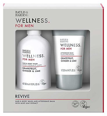 Baylis & Harding Wellness For Men Revive Body Care Gift Set