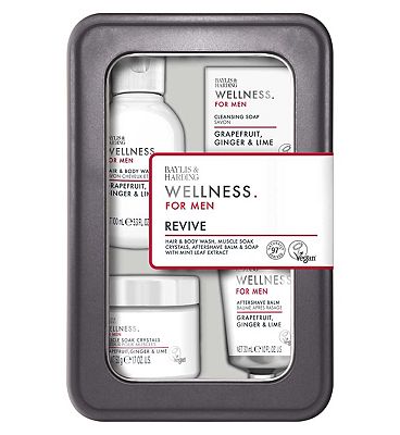 Baylis & Harding Wellness For Men Revive Tin Gift Set