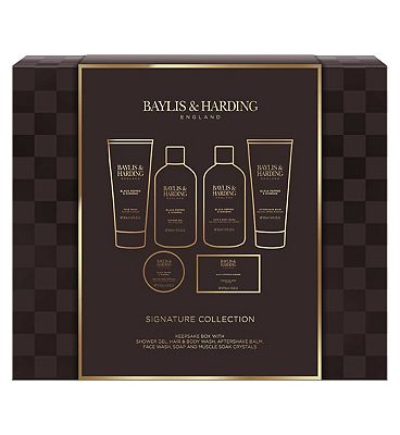 Baylis & Harding Black Pepper & Ginseng Men's Luxury Shower & Prep Gift Set