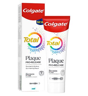 Colgate Total Plaque Pro Release Whitening Toothpaste 75ml