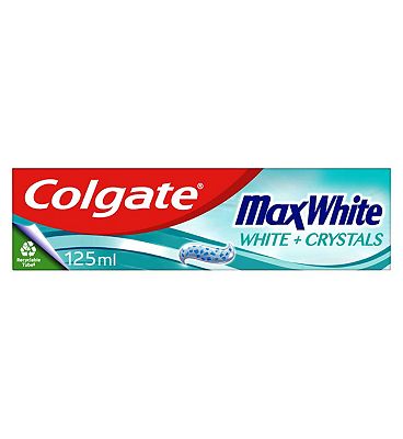 Colgate Max White Crystal Whitening Toothpaste 125ml