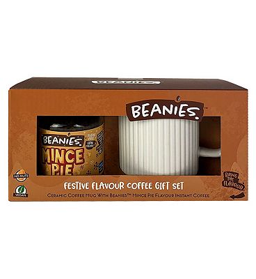 Beanies Mince Pie Flavoured Coffee & Mug Gift Set