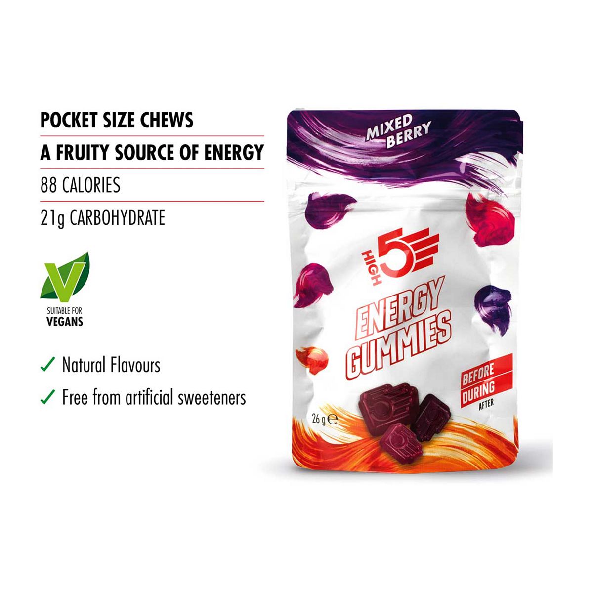 High5 Energy Gummies 26G