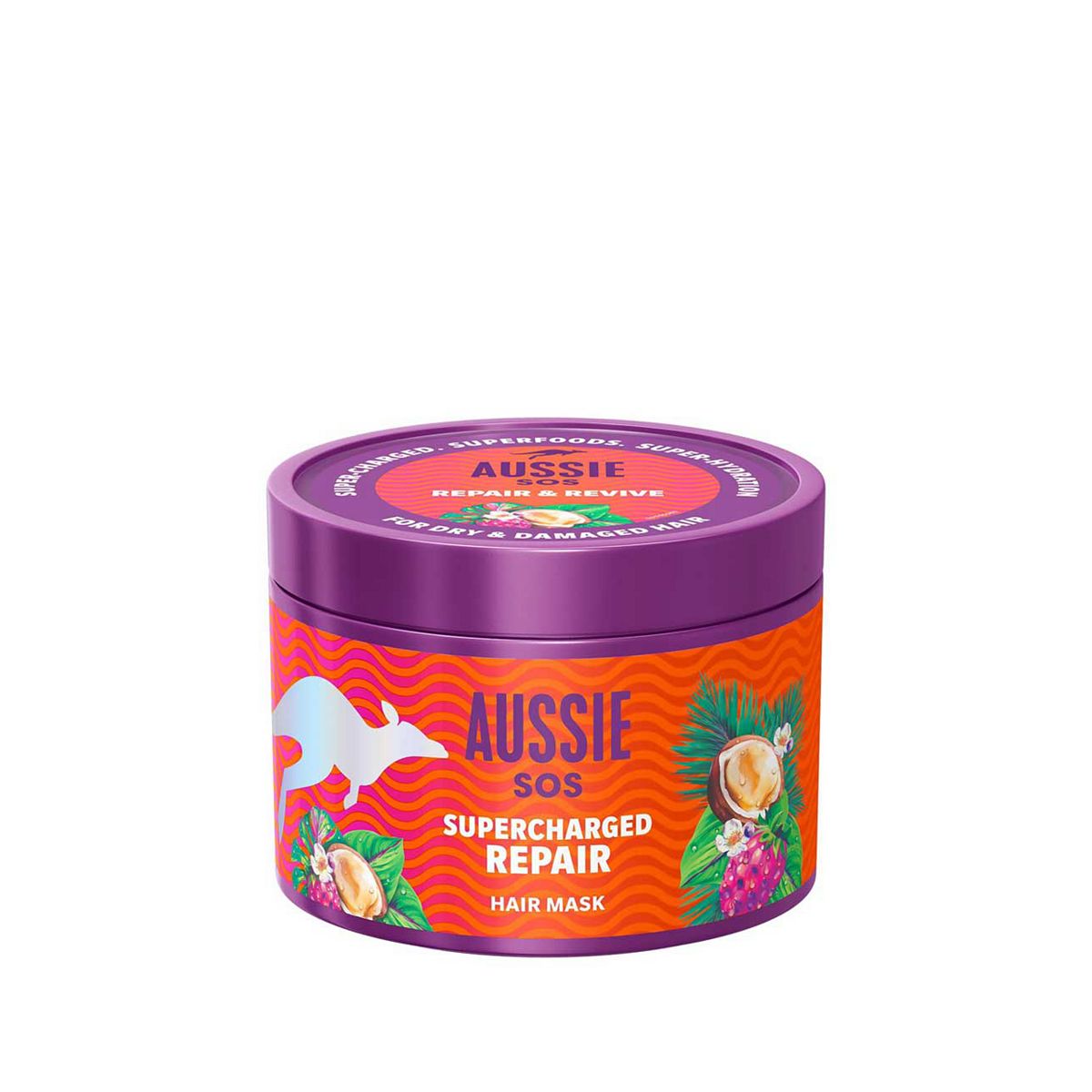 Aussie Sos Supercharged Repair Hair Mask 500ml