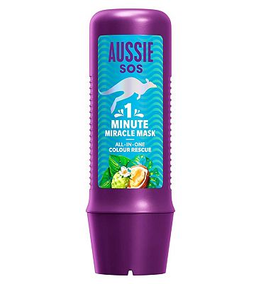 Aussie SOS 1 Minute Miracle Mask All in One Colour Rescue