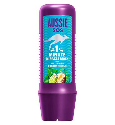 Aussie SOS 1 Minute Miracle Hair Mask All in One Colour Rescue