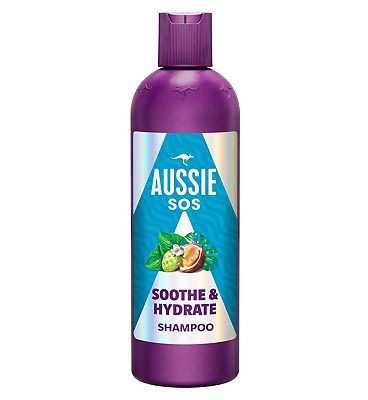 Aussie SOS Soothe & Hydrate Shampoo 300ml