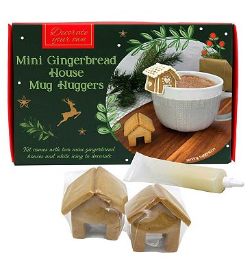 Gingerbread House Shaped Mug Huggers