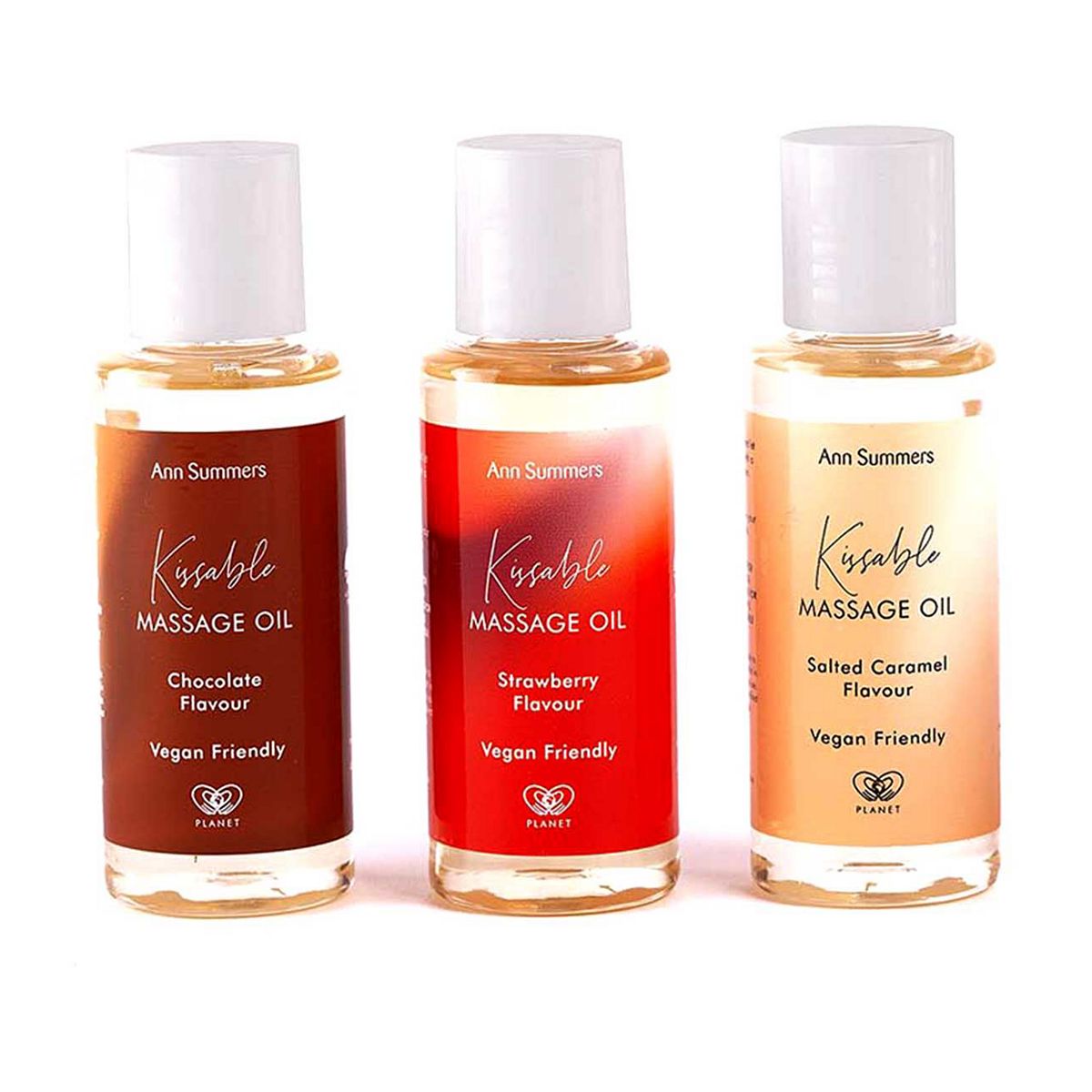 Ann Summers Kissable Massage Set 3 X 50Ml