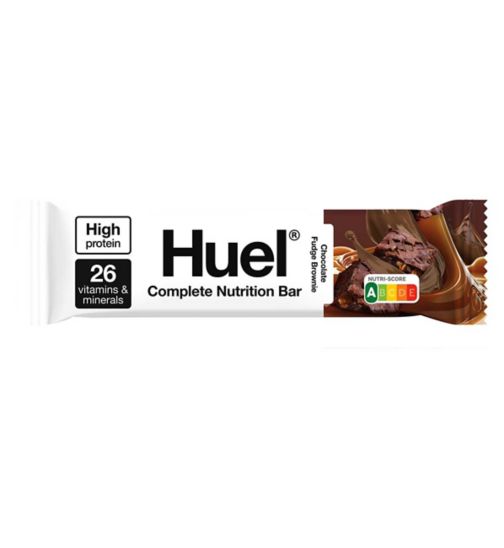 Huel Chocolate Fudge brownie  complete nutrition bar 61g