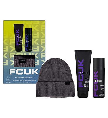 Fcuk Wrap It Up Beanie Giftset