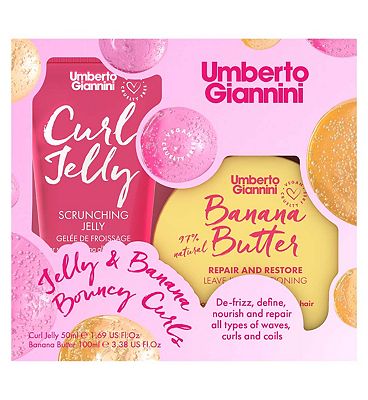 Umberto Giannini Jelly & Banana Bouncy Curls Set