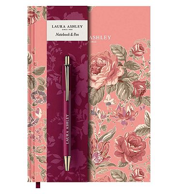 Laura Ashley Notebook & Pen