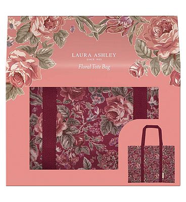 Laura Ashley Floral Tote Bag