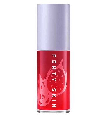 Click to view product details and reviews for Fenty Skin Treatz Hydrating Strengthening Lip Oil Dragon Fruit 56ml.