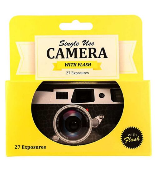 Single Use Camera 6 Pack Bundle;Vintage Disposable Camera 27 Exposure;Vintage Disposable Camera 27 Exposure