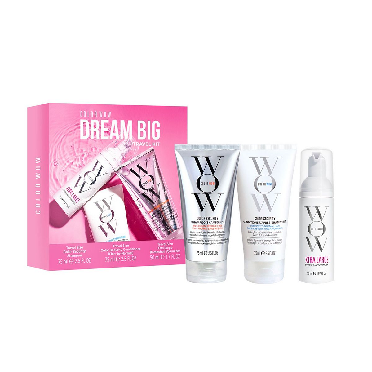 Color Wow Dream Big Travel Kit