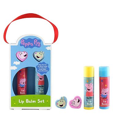 Peppa Lip Balm and Ring Duo with Rings