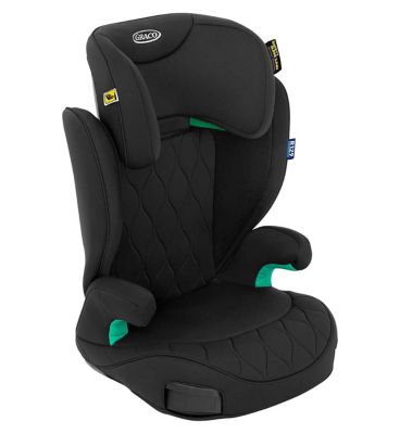 Graco Affix i-Size R129 Isofix Highback Booster Seat Midnight Boots