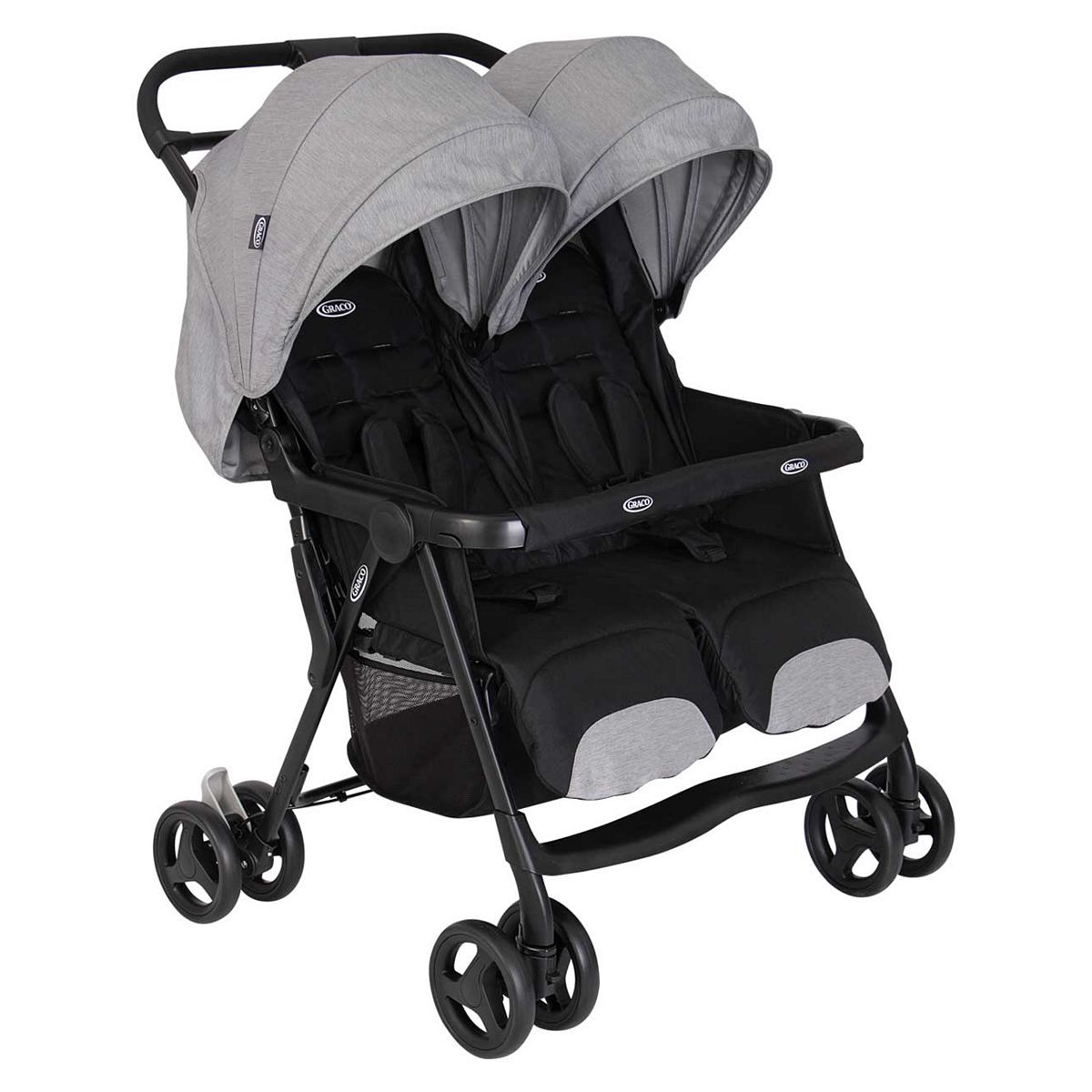 Graco Duorider Twin Pushchair Steeple Gray